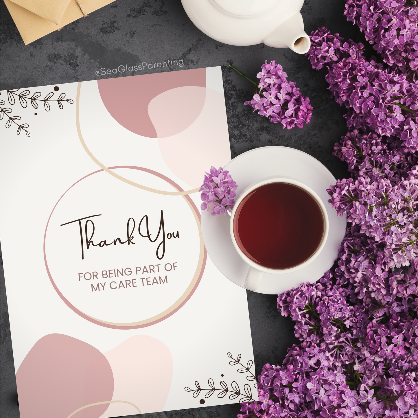 Thank You for Being Part of my Care Team. Your Kindness Helped—Provider Thank You (greeting card)