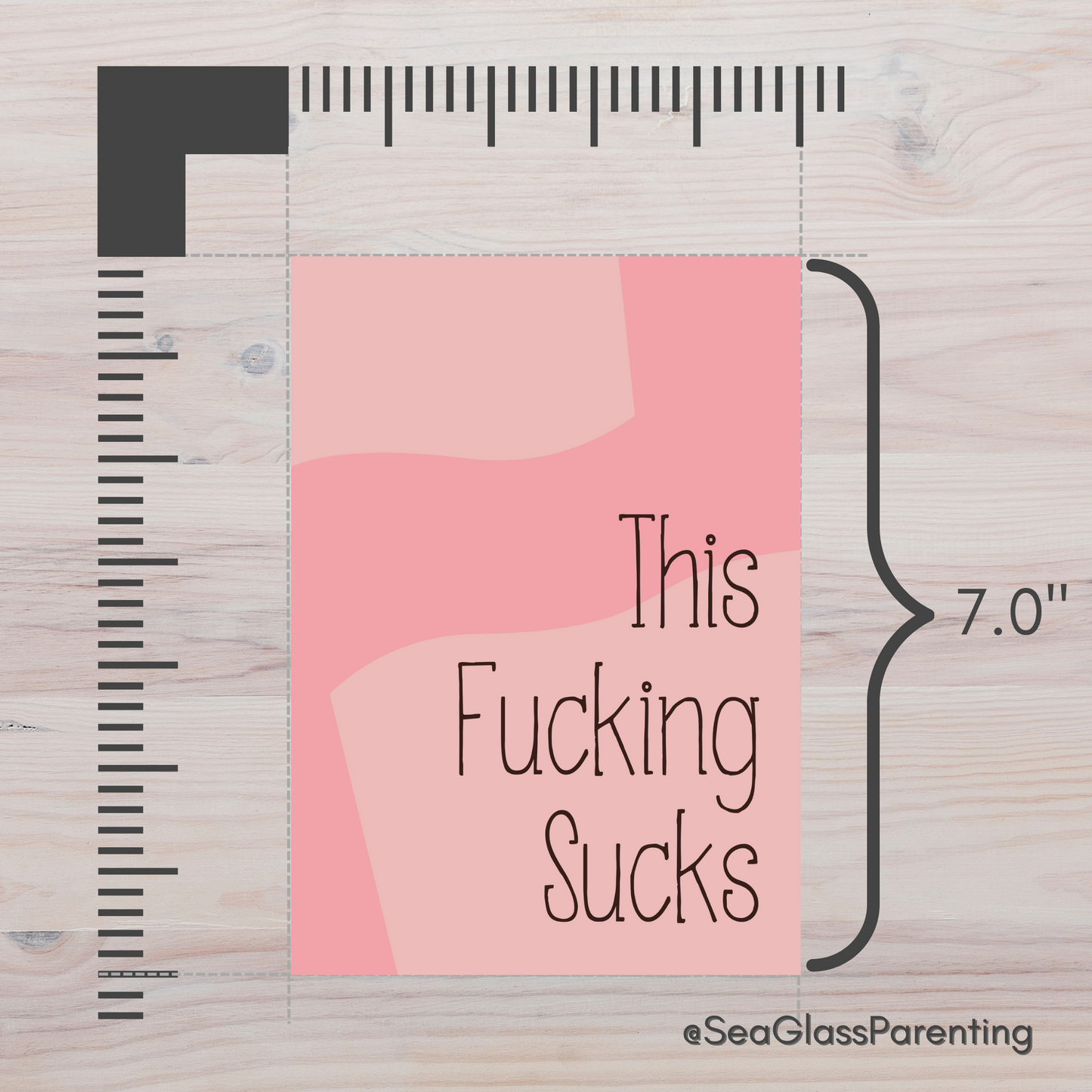 This Fucking Sucks and I'm Here for You—Grief and Loss Support (greeting card)
