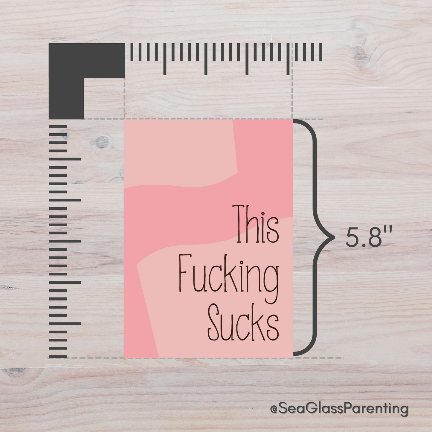 This Fucking Sucks and I'm Here for You—Grief and Loss Support (greeting card)