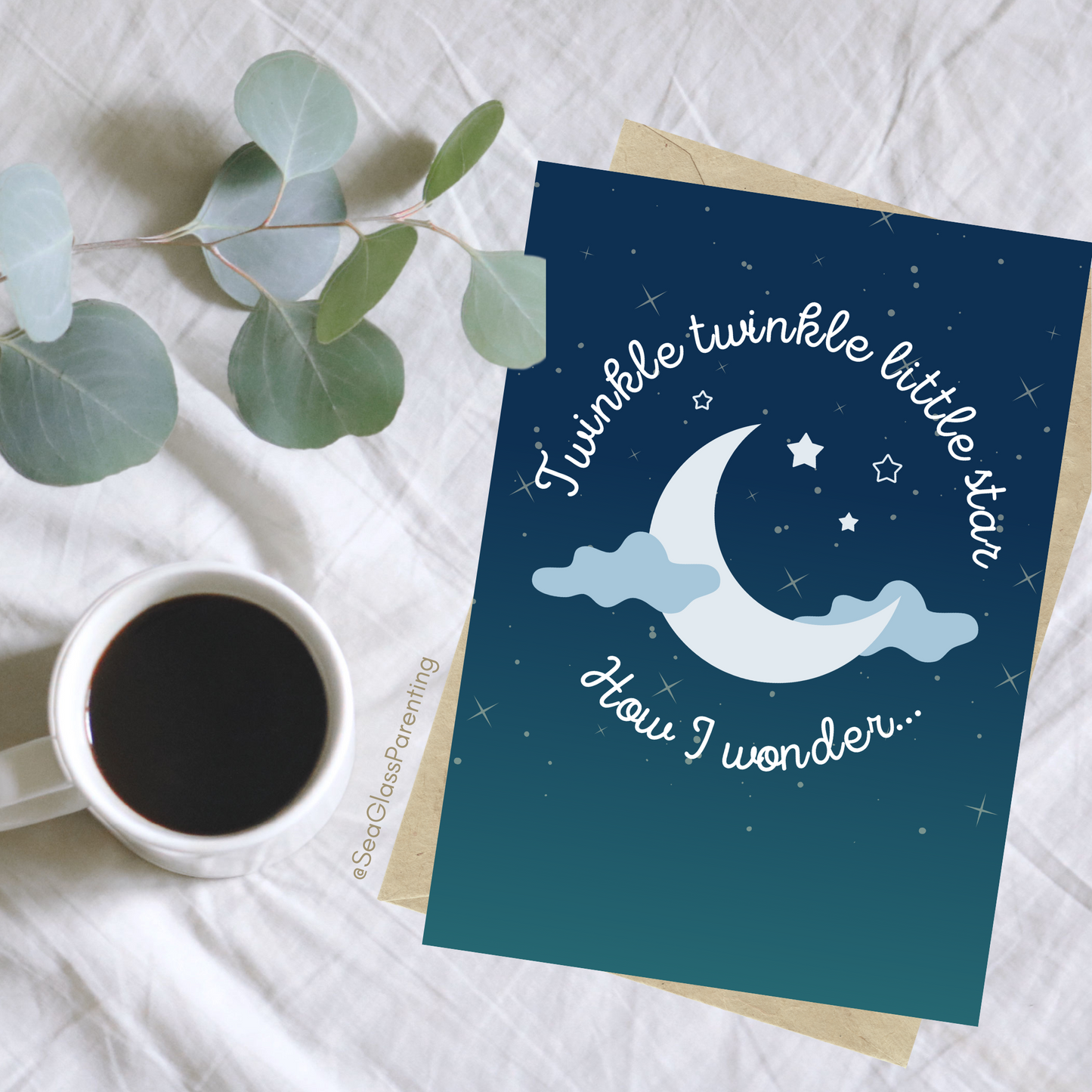 Twinkle Twinkle Little Star, How I Wonder…Letters to the Dead (greeting card)
