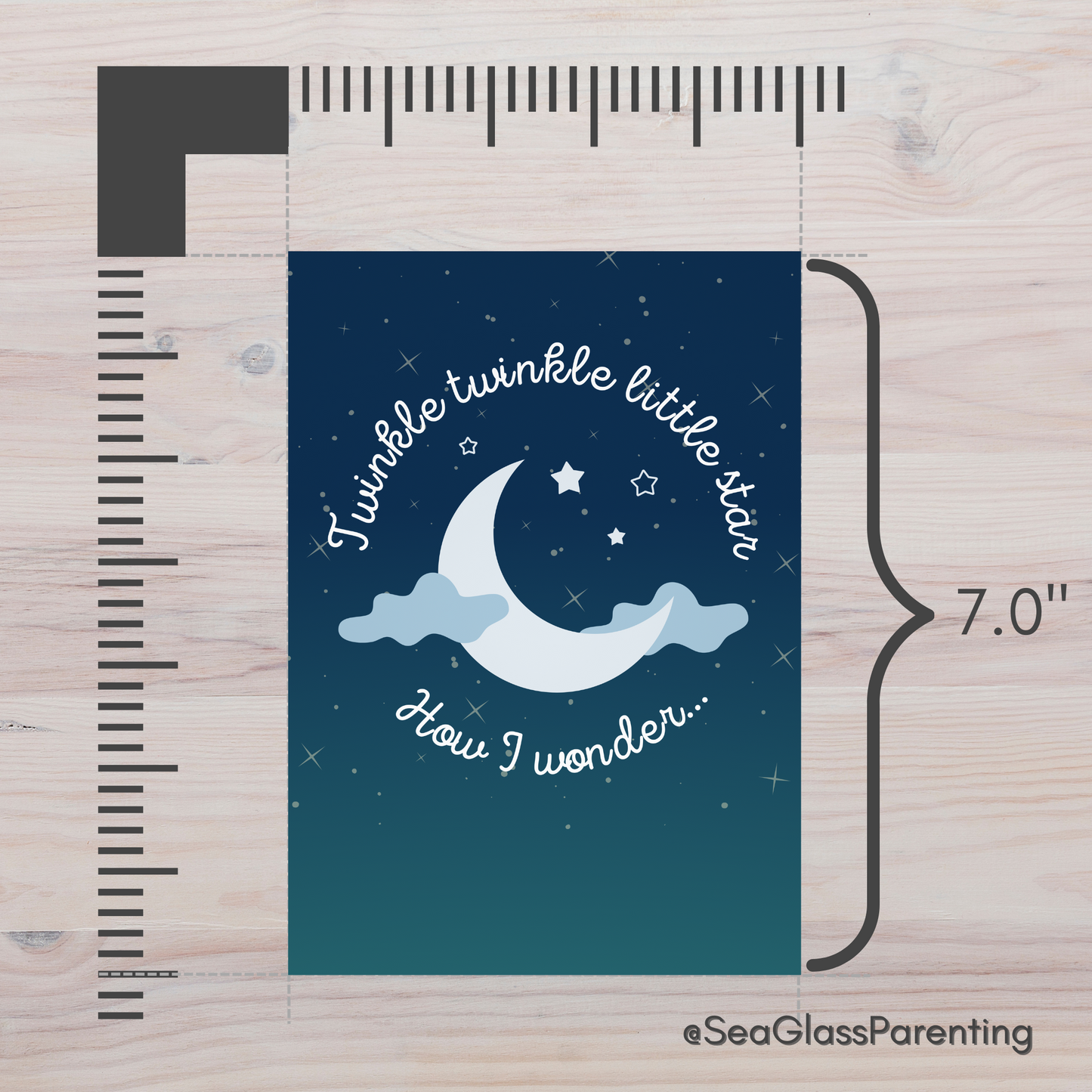 Twinkle Twinkle Little Star, How I Wonder…Letters to the Dead (greeting card)