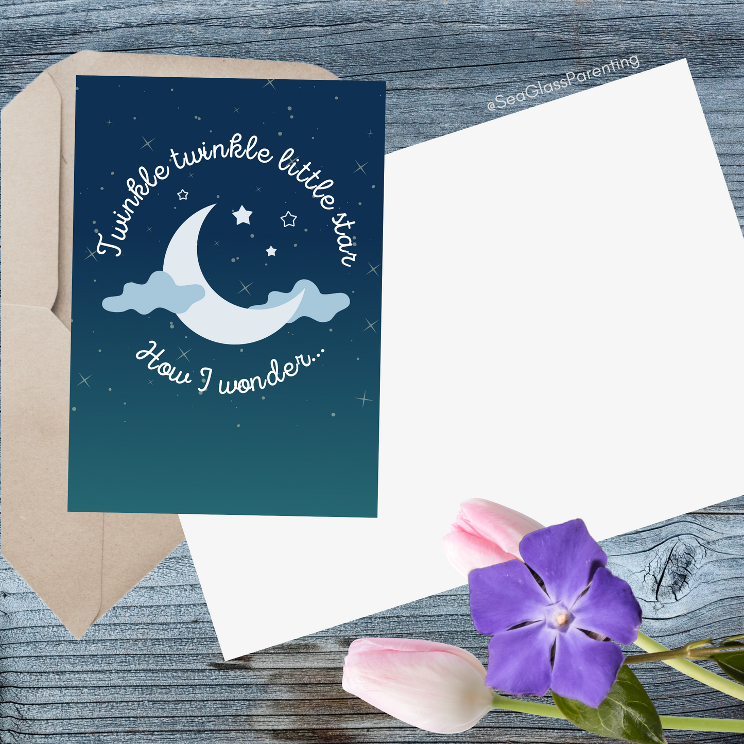 Twinkle Twinkle Little Star, How I Wonder…Letters to the Dead (greeting card)