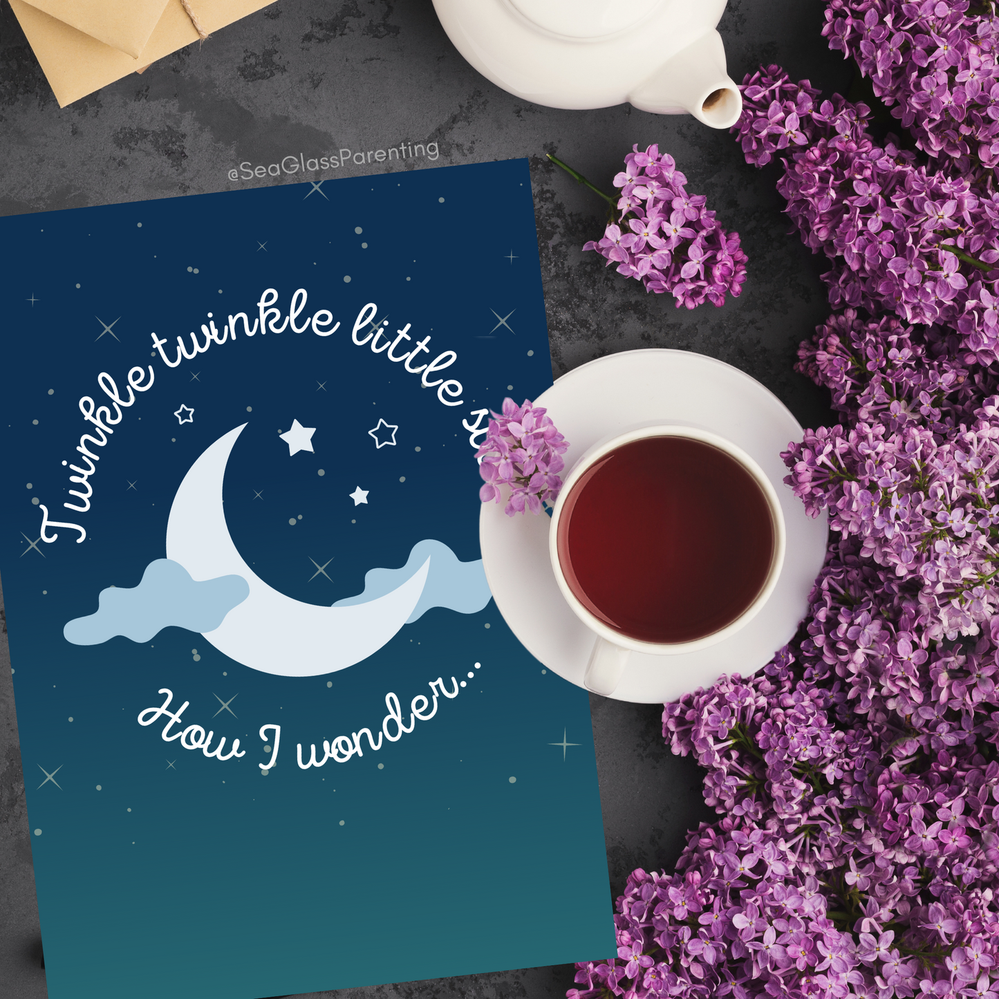 Twinkle Twinkle Little Star, How I Wonder…Letters to the Dead (greeting card)