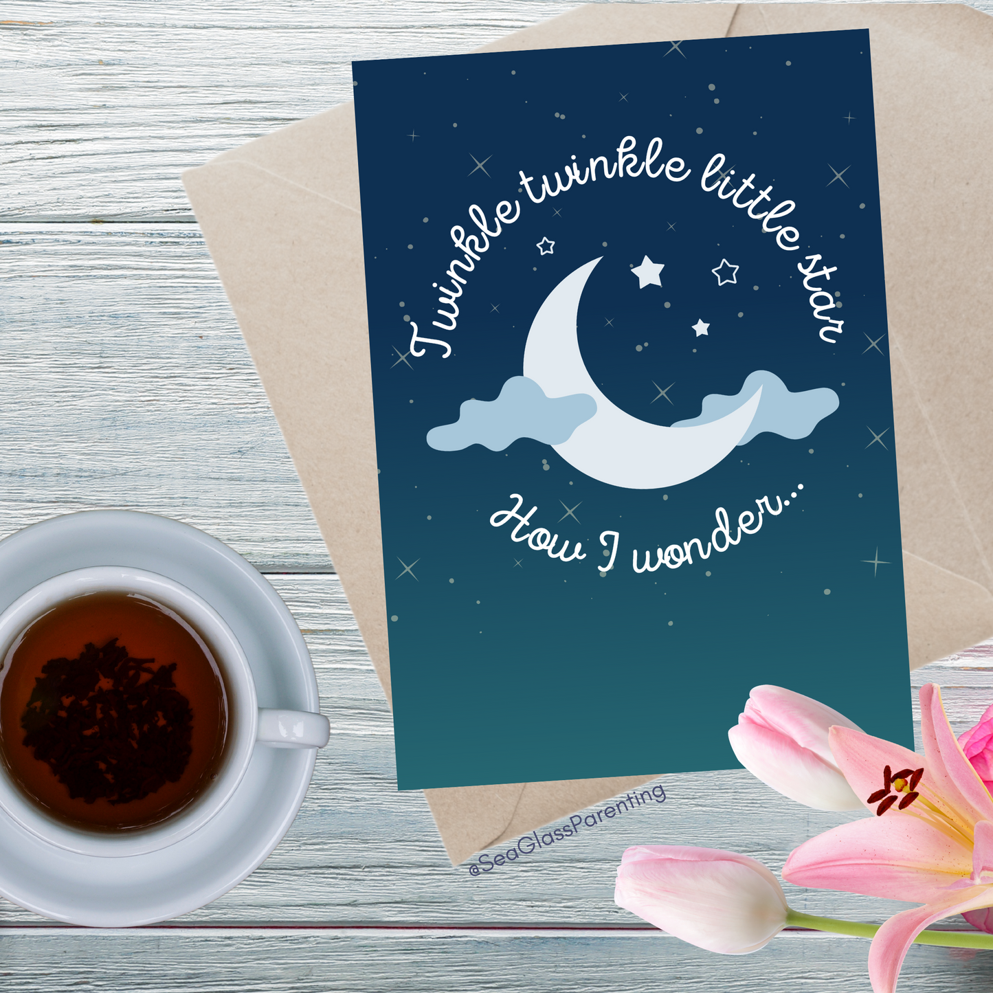 Twinkle Twinkle Little Star, How I Wonder…Letters to the Dead (greeting card)