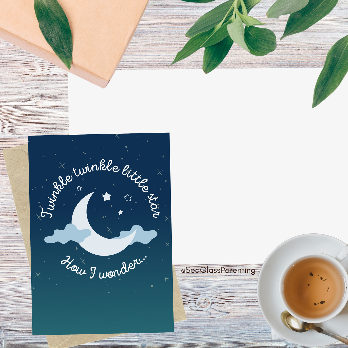 Twinkle Twinkle Little Star, How I Wonder…Letters to the Dead (greeting card)