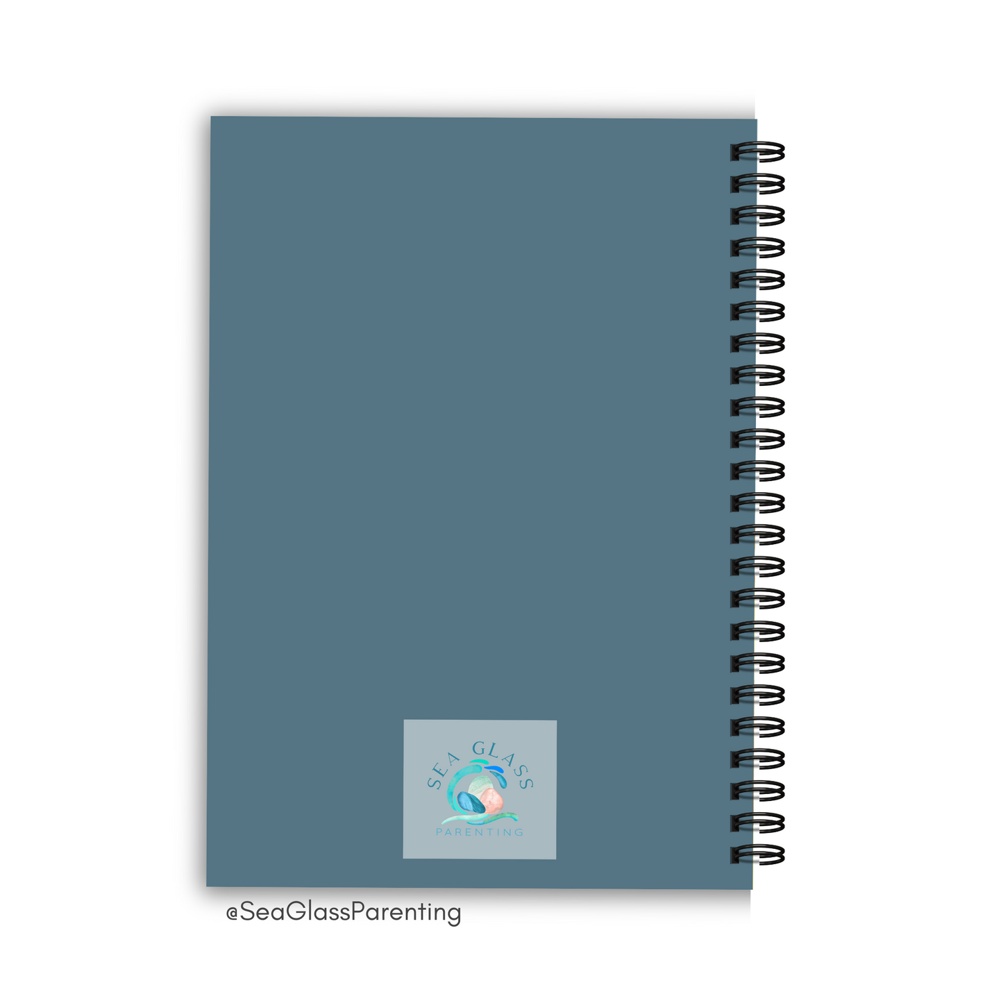 Letters to my child w/Ocean—Baby Loss Remembrance (spiral journal notebook)
