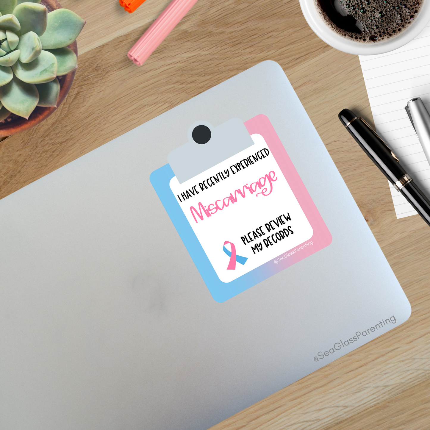 Postpartum after Loss Doctor's Office Appointment stickers (paper sticker sheet)