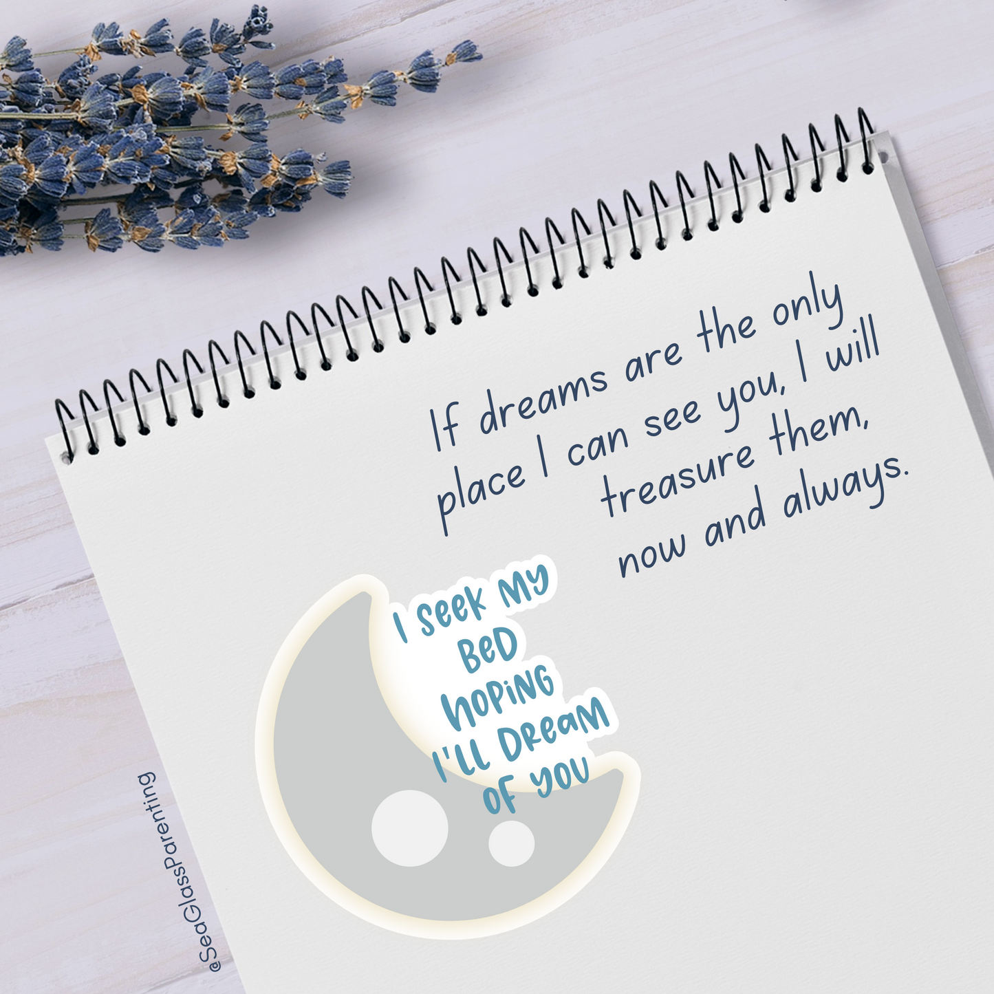 In Your Memory Journaling Volume 2—Baby Loss Remembrance (vinyl sticker sheet)
