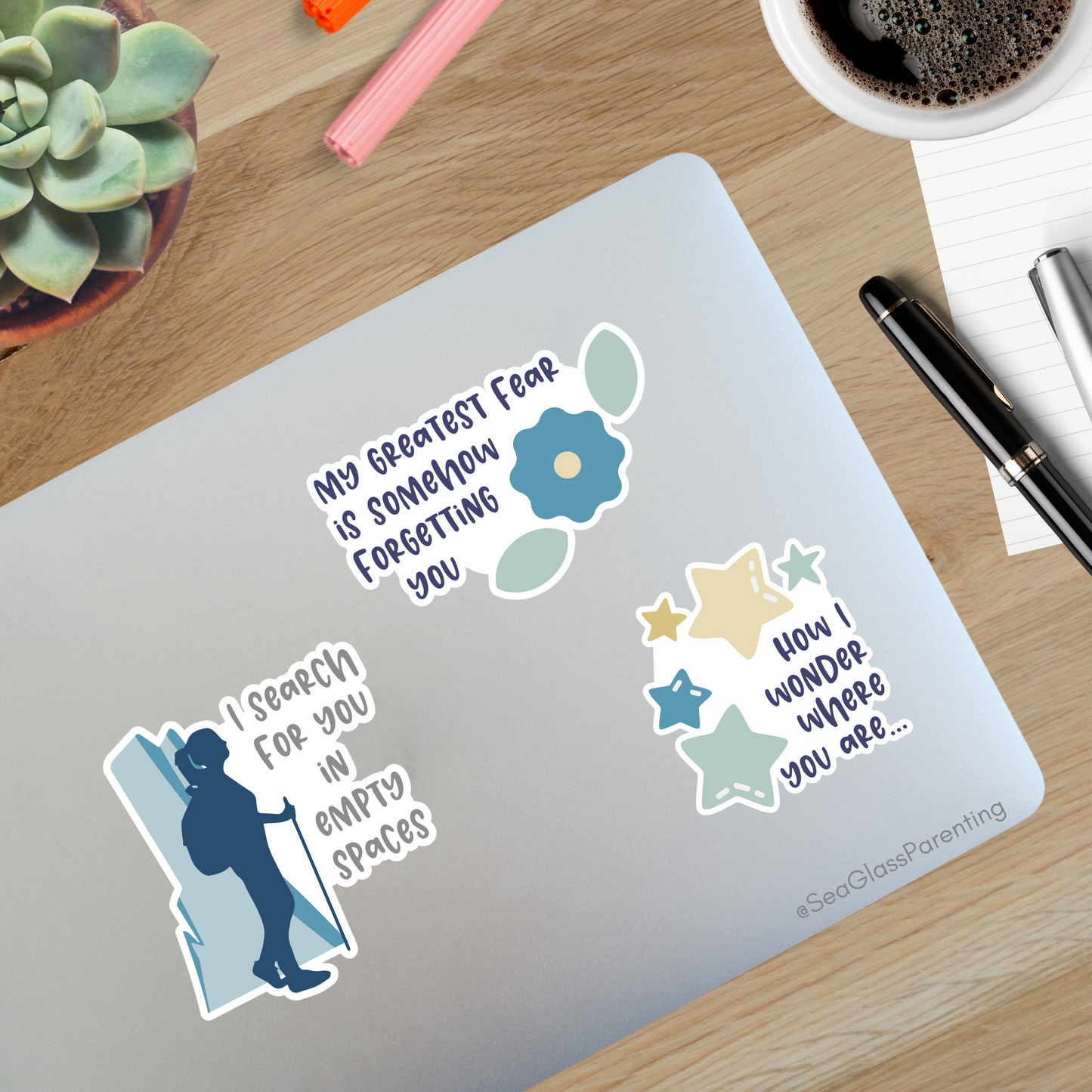 In Your Memory Journaling Volume 2—Baby Loss Remembrance (vinyl sticker sheet)