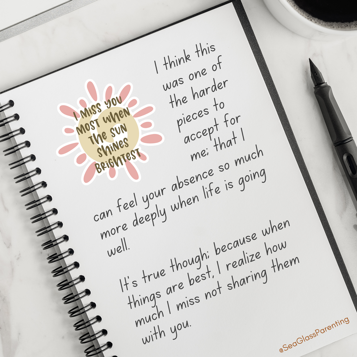 In Your Memory Journaling Volume 3—Baby Loss Remembrance (vinyl sticker sheet)