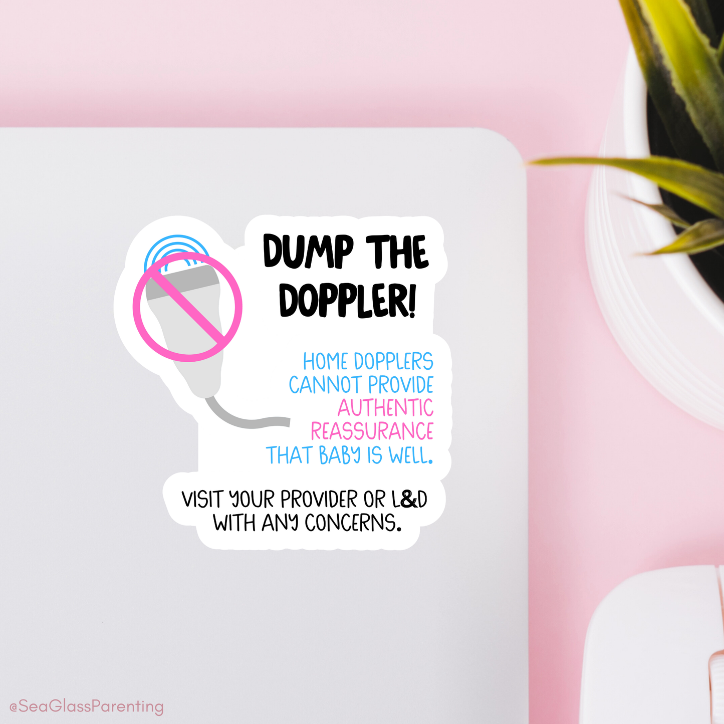 Pregnancy Notes Minis—Informed Pregnancy (mini vinyl sticker sheet)
