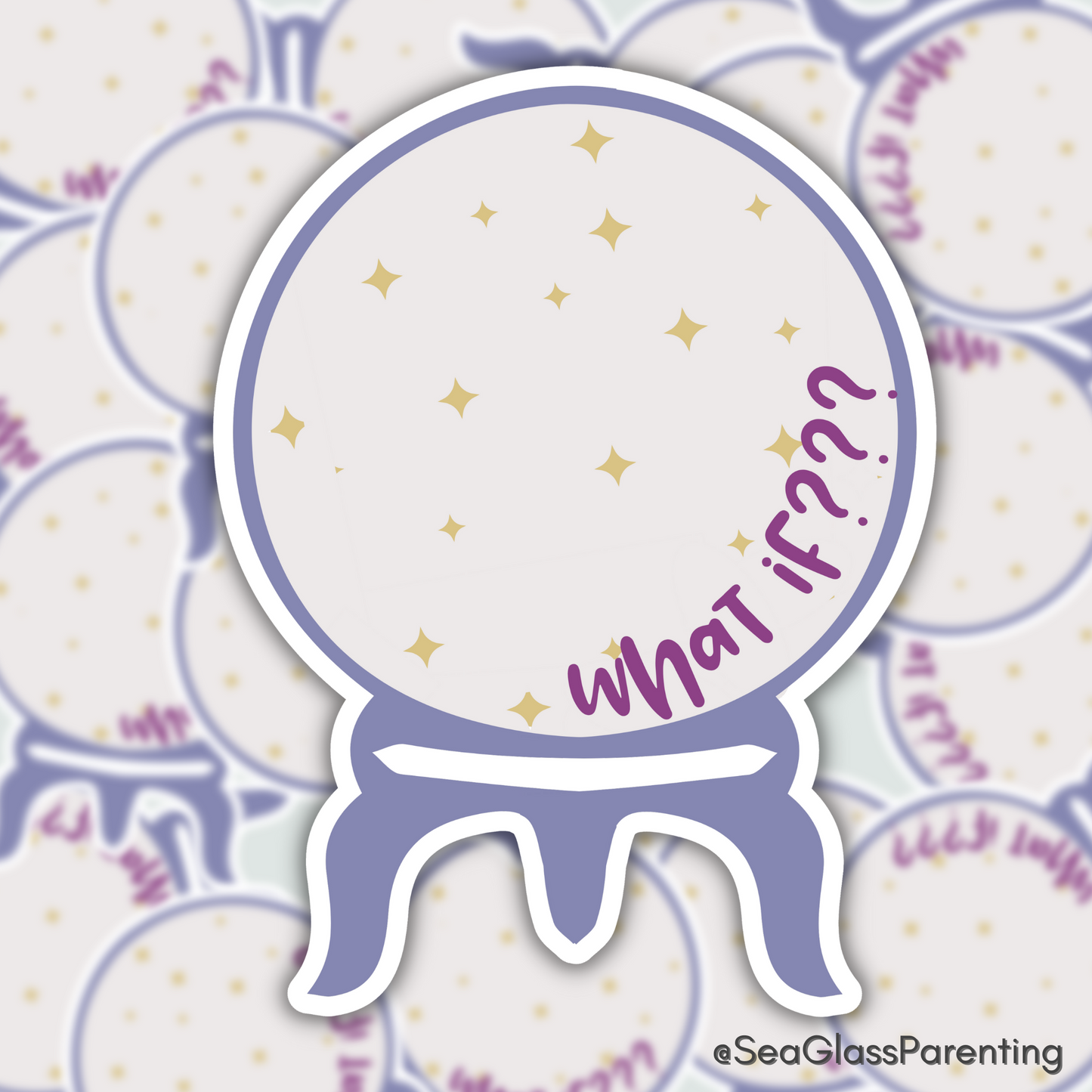 What If???—Life After Tragedy, Trauma, or Loss (vinyl sticker)