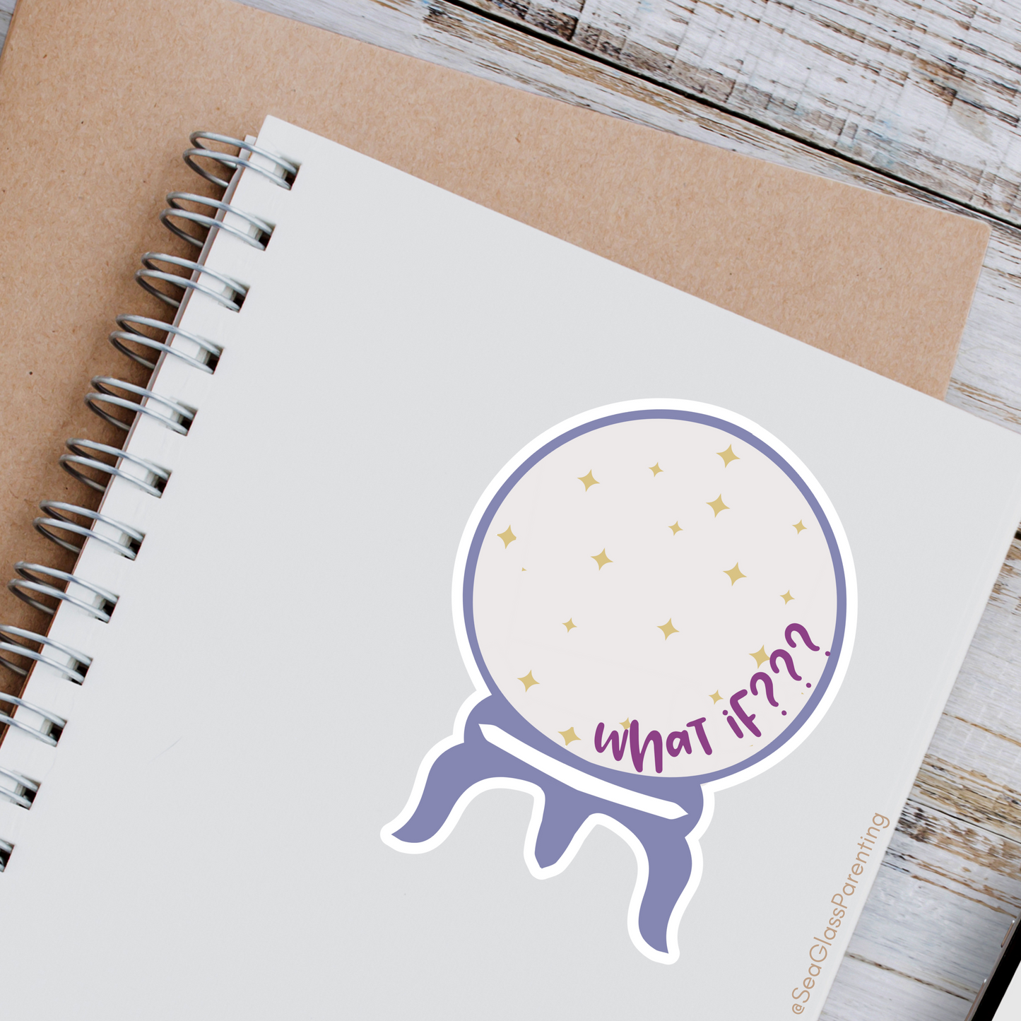 What If???—Life After Tragedy, Trauma, or Loss (vinyl sticker)