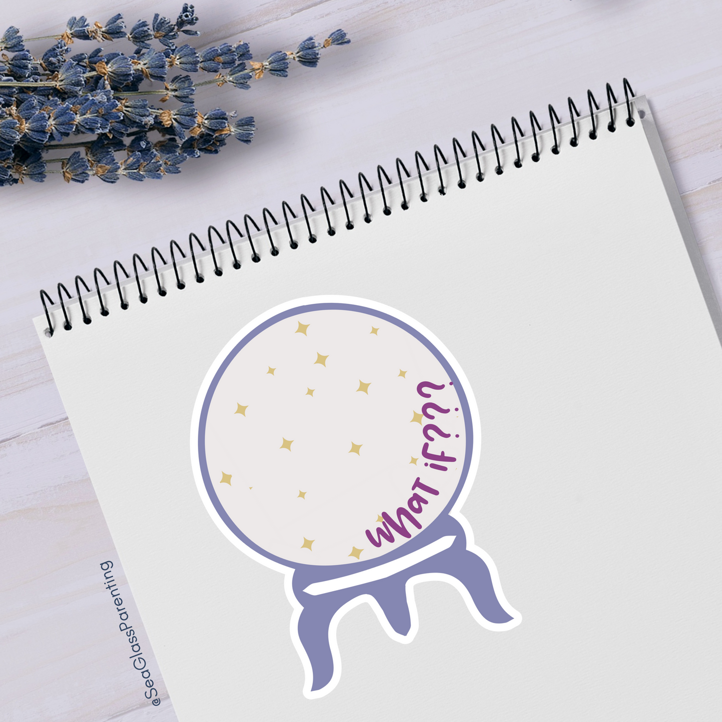 What If???—Life After Tragedy, Trauma, or Loss (vinyl sticker)