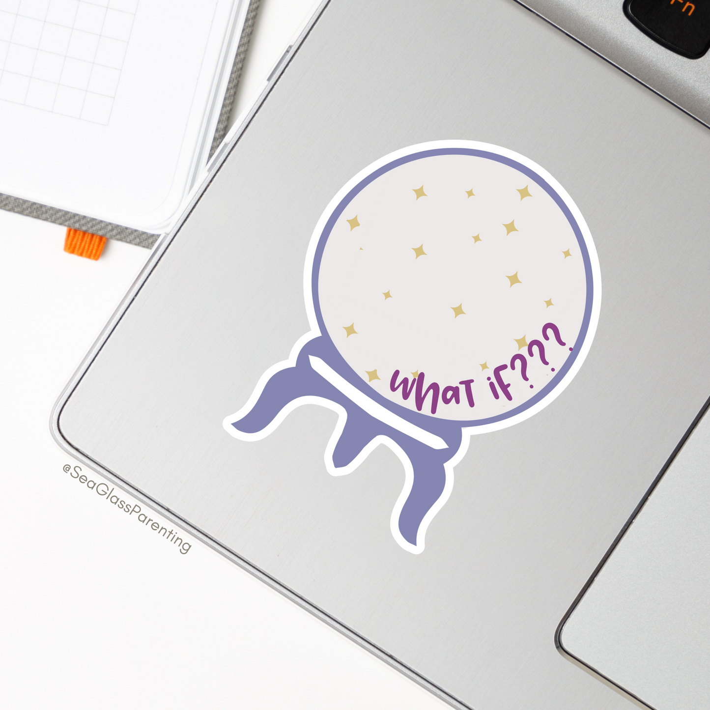 What If???—Life After Tragedy, Trauma, or Loss (vinyl sticker)