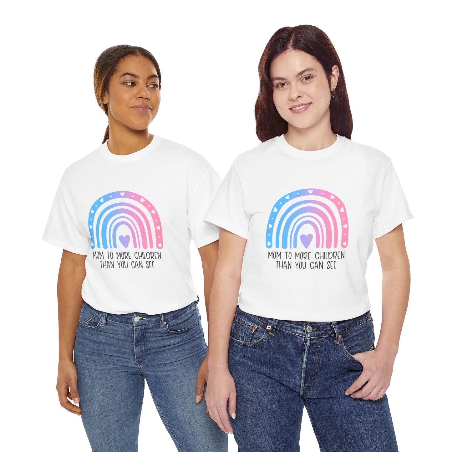 Mom/Dad to more children than you can see—Baby Loss Awareness and Remembrance (unisex T-shirt)