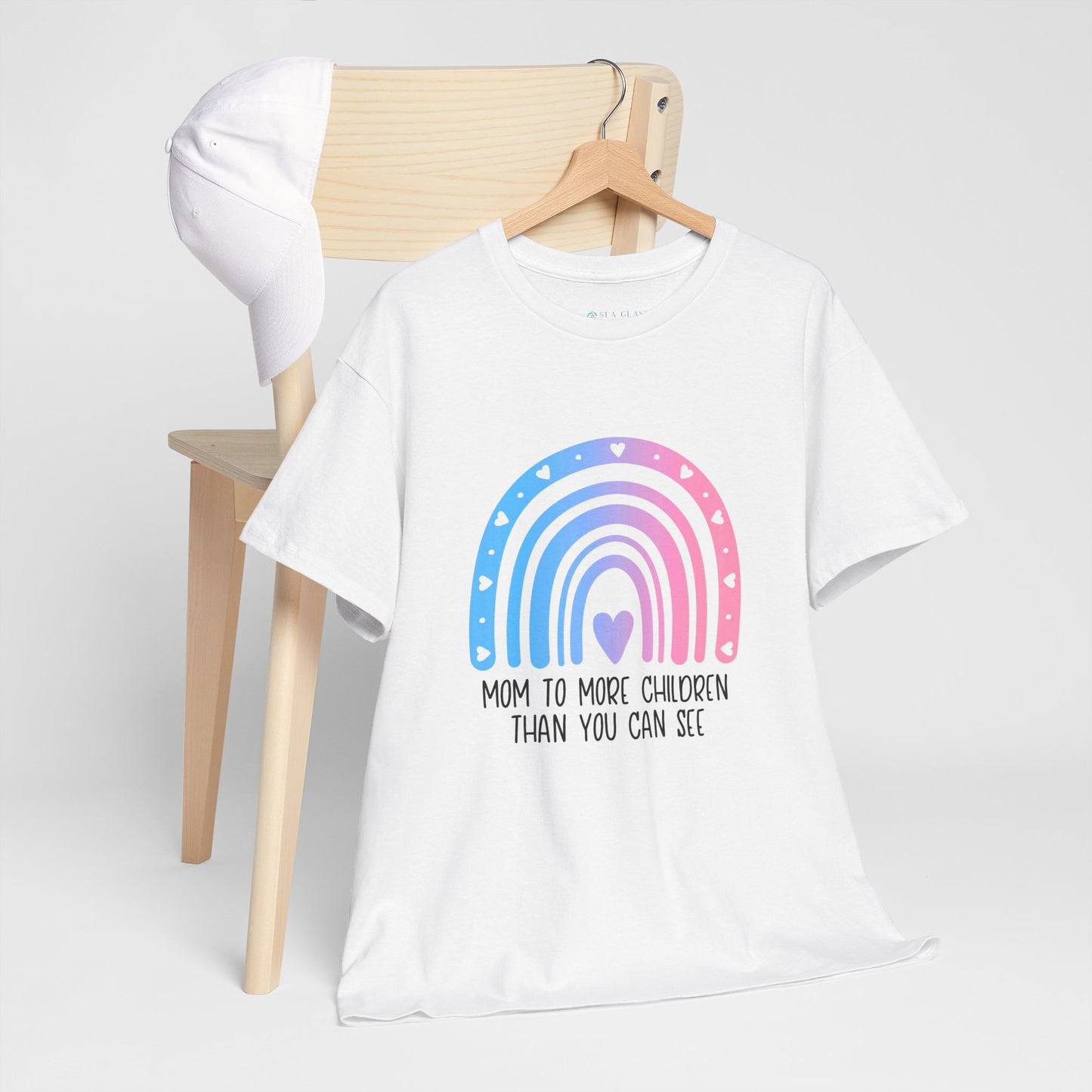 Mom/Dad to more children than you can see—Baby Loss Awareness and Remembrance (unisex T-shirt)