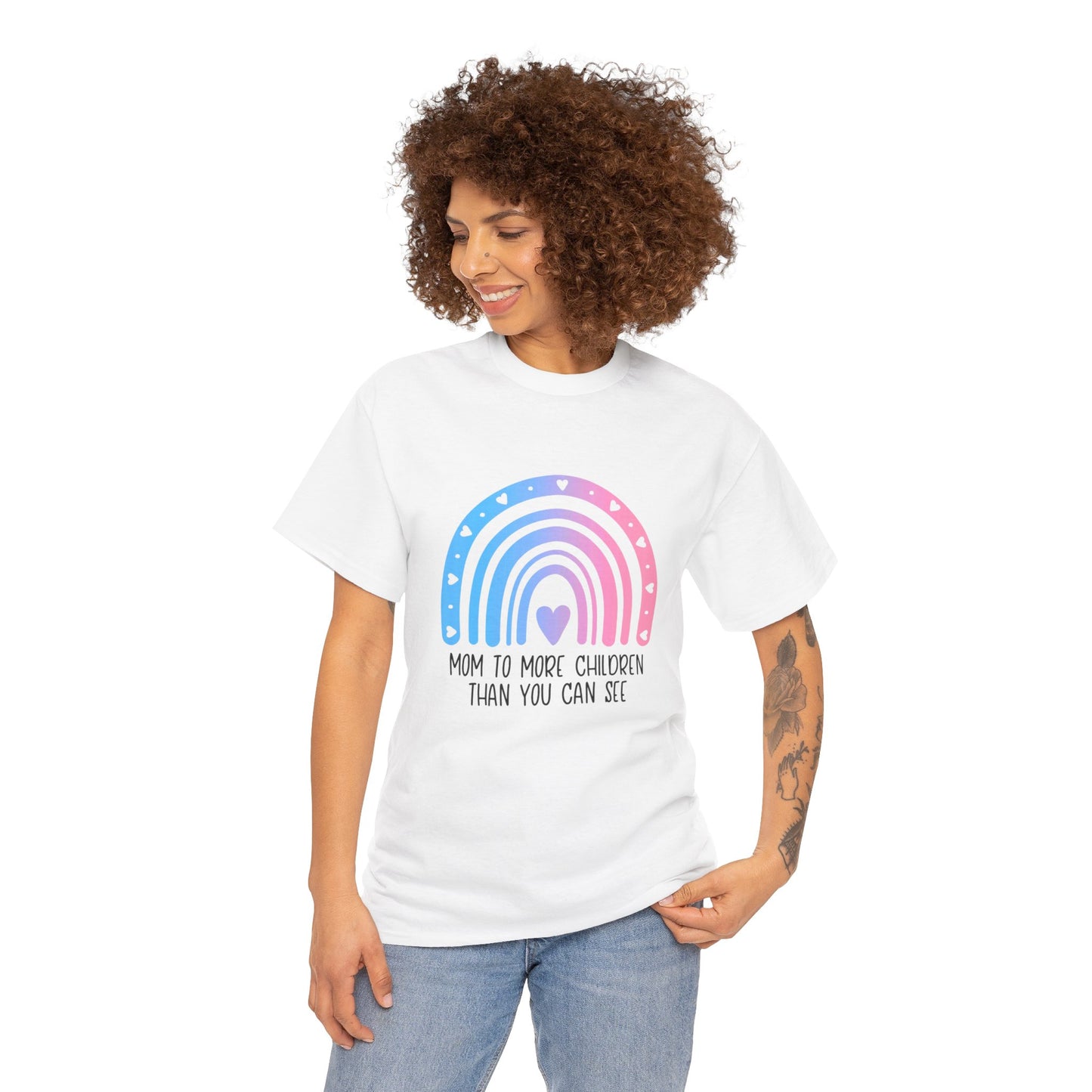 Mom/Dad to more children than you can see—Baby Loss Awareness and Remembrance (unisex T-shirt)