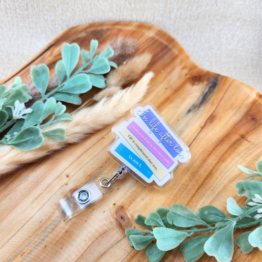 In Life After Loss, I Hold Pain and Joy at the Same Time—Grief Awareness and Education (badge reel)