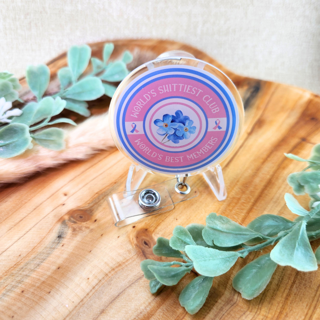 Worlds Shittiest Club; World's Best Members—Grief Community (badge reel)