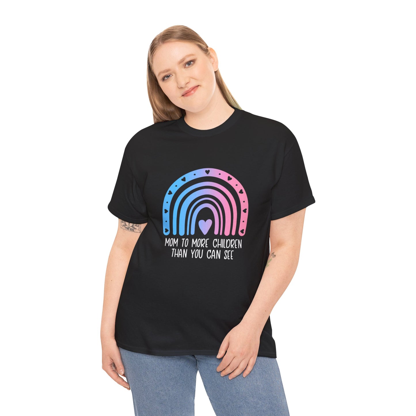 Mom/Dad to more children than you can see—Baby Loss Awareness and Remembrance (unisex T-shirt)