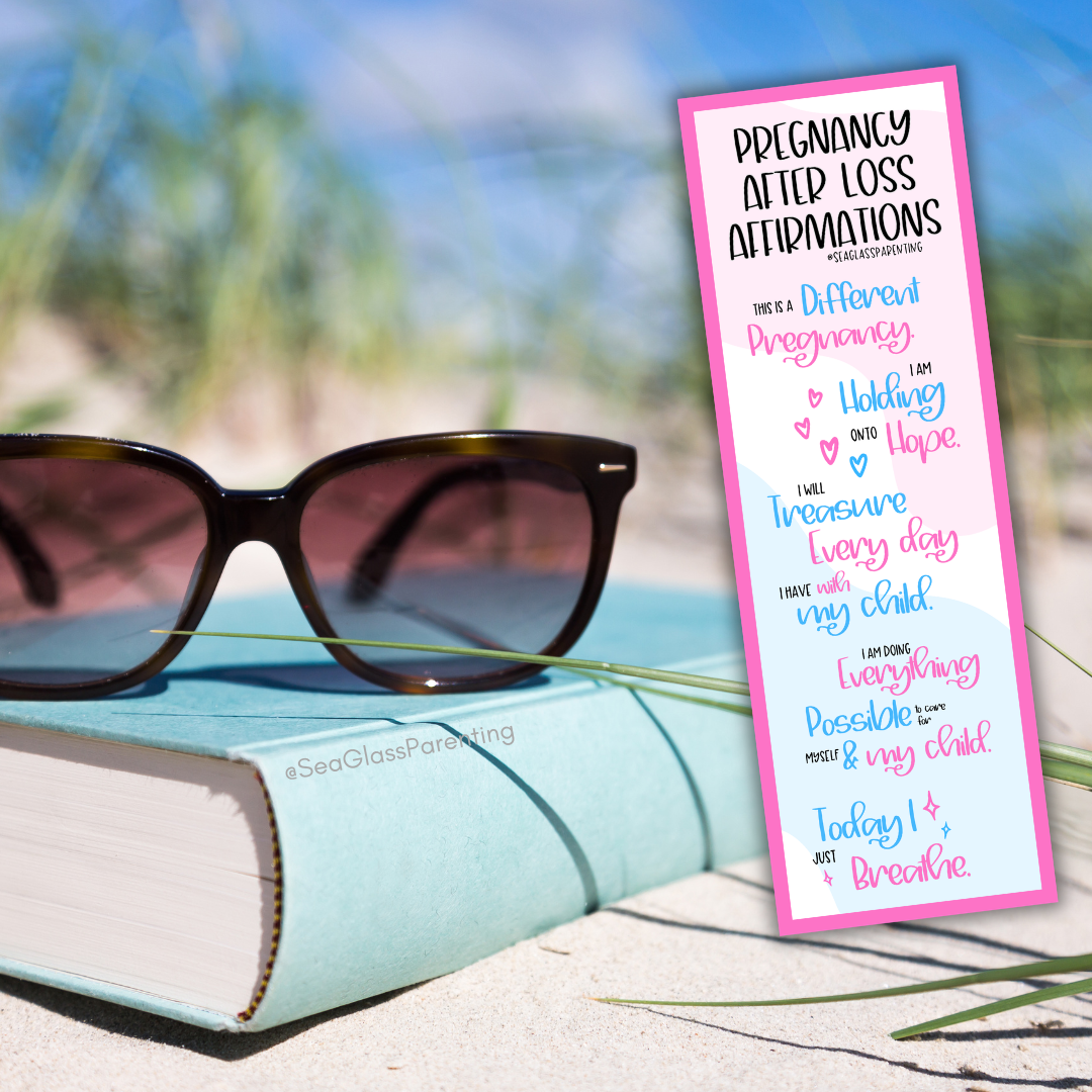 Pregnancy after Loss Affirmations (Bulk Order)—Pregnancy and Parenting after Loss (non-laminated bookmark)