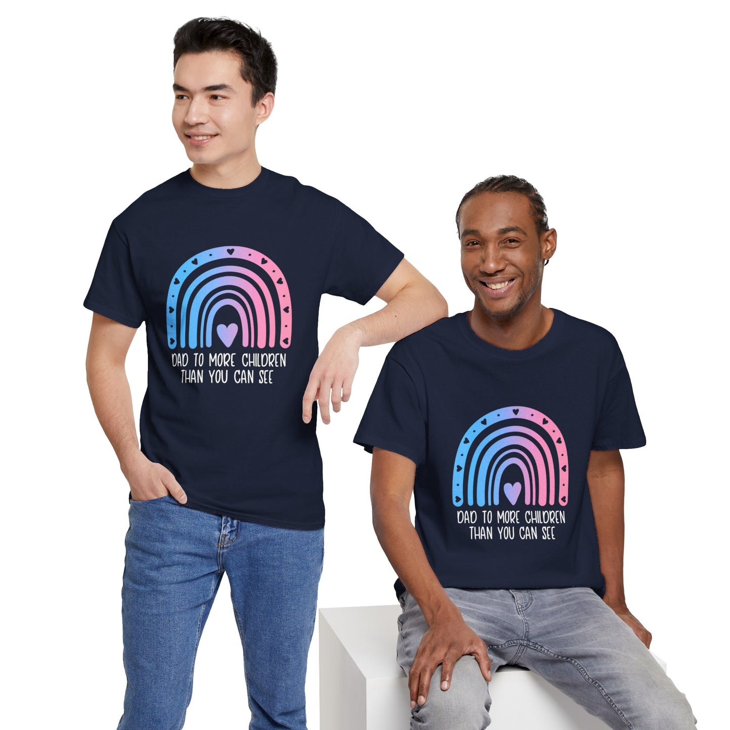 Mom/Dad to more children than you can see—Baby Loss Awareness and Remembrance (unisex T-shirt)