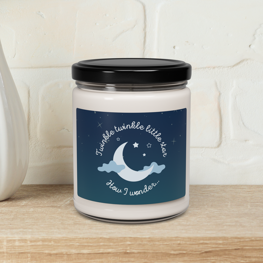 Twinkle Twinkle Little Star, How I Wonder…—Baby Loss Remembrance (9 oz soy candle)