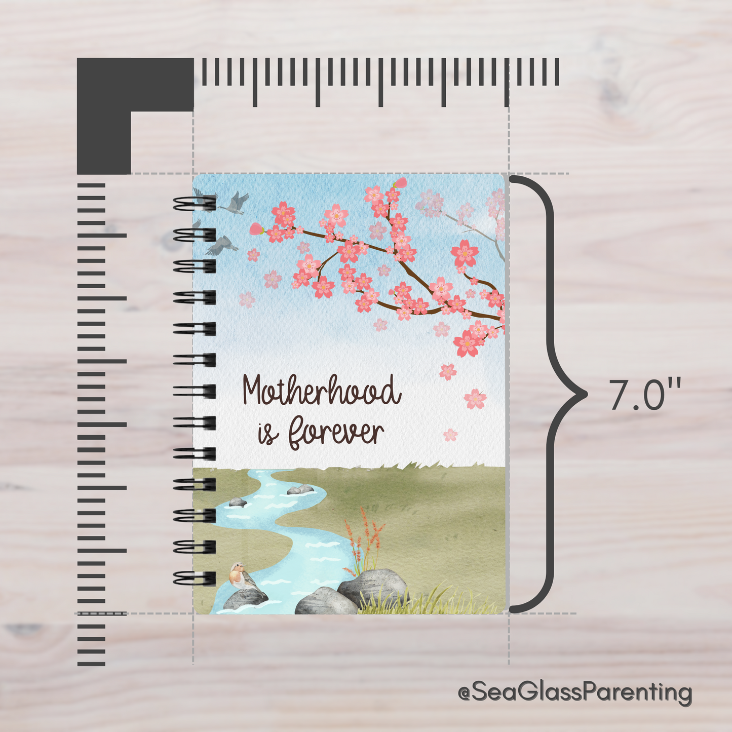 Cherry Blossoms Motherhood/Fatherhood is Forever—I'm a Bereaved Parent (gift set)