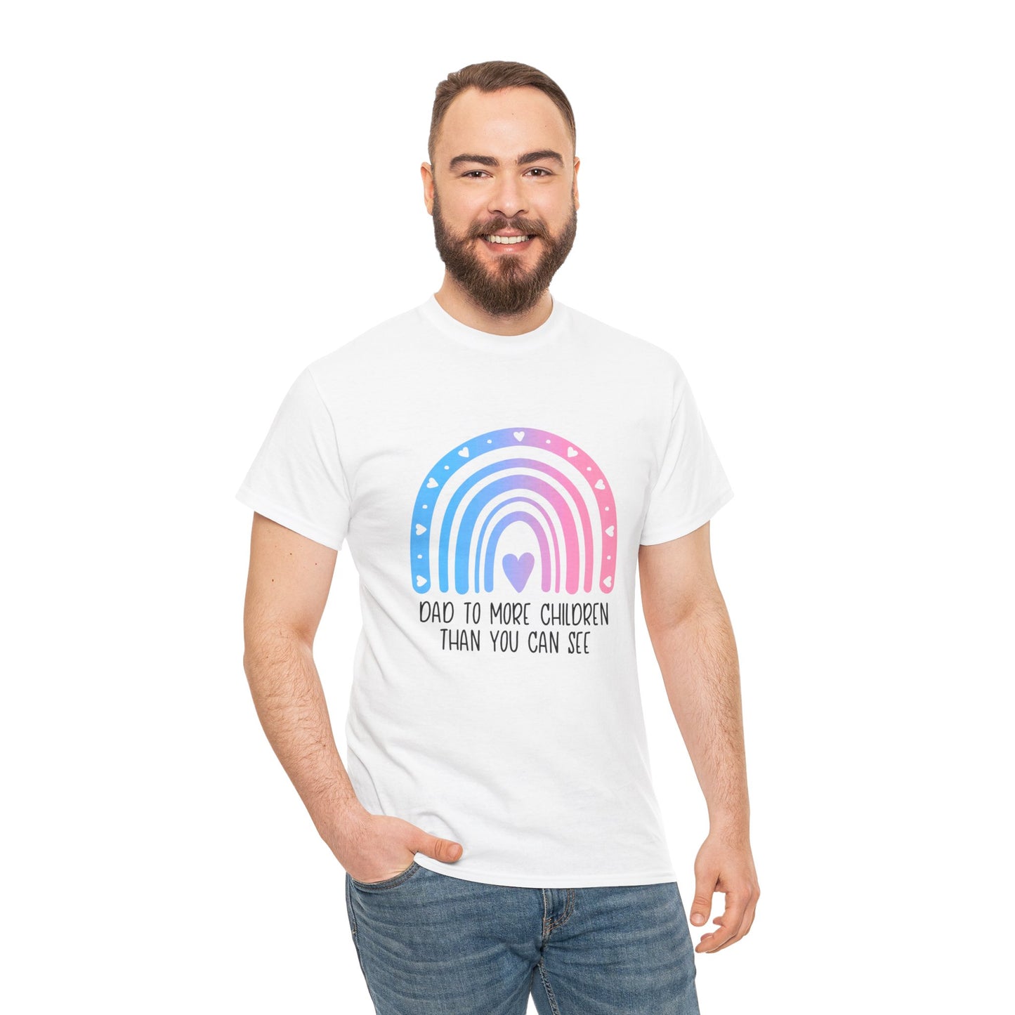 Mom/Dad to more children than you can see—Baby Loss Awareness and Remembrance (unisex T-shirt)