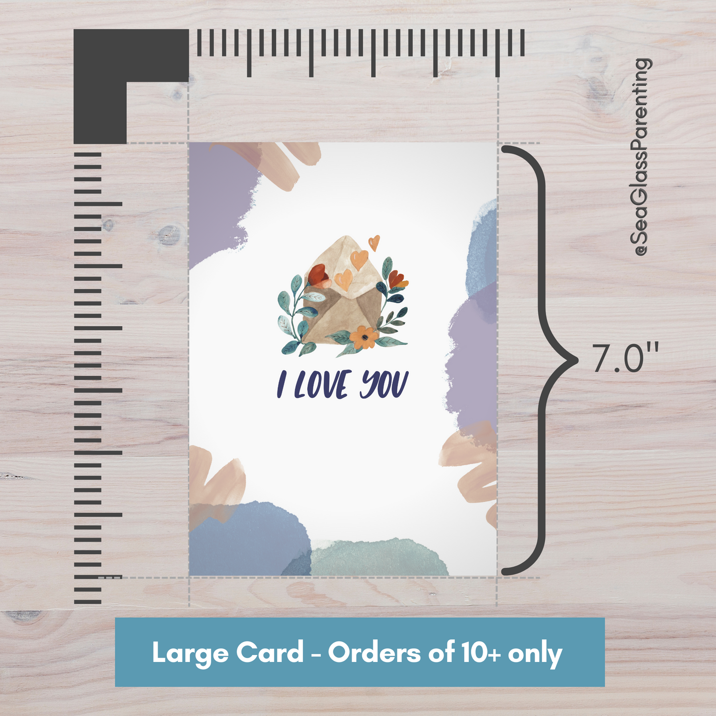 I love you so much. I'm sorry for your loss—Grief and loss support (greeting card)