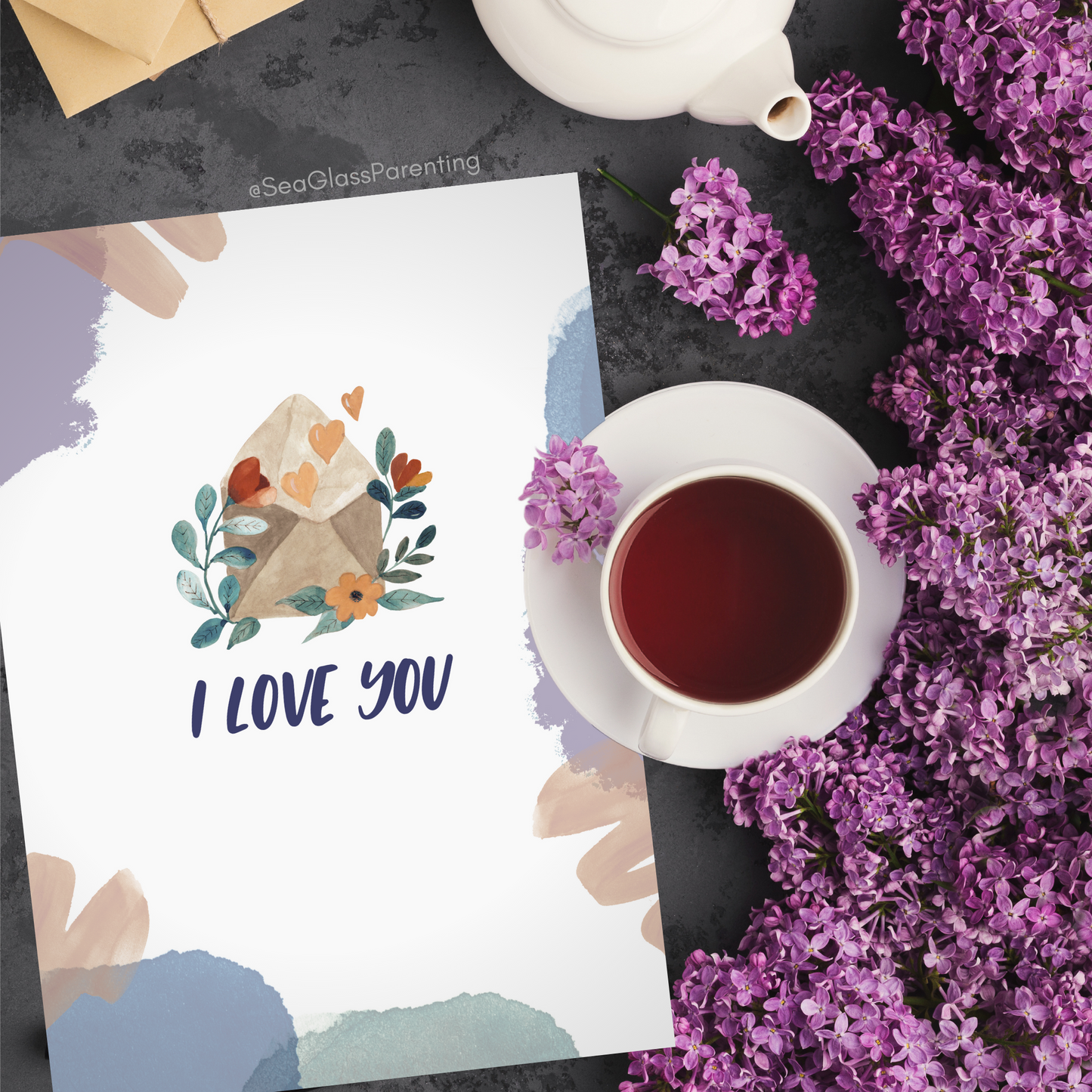 I love you so much. I'm sorry for your loss—Grief and loss support (greeting card)