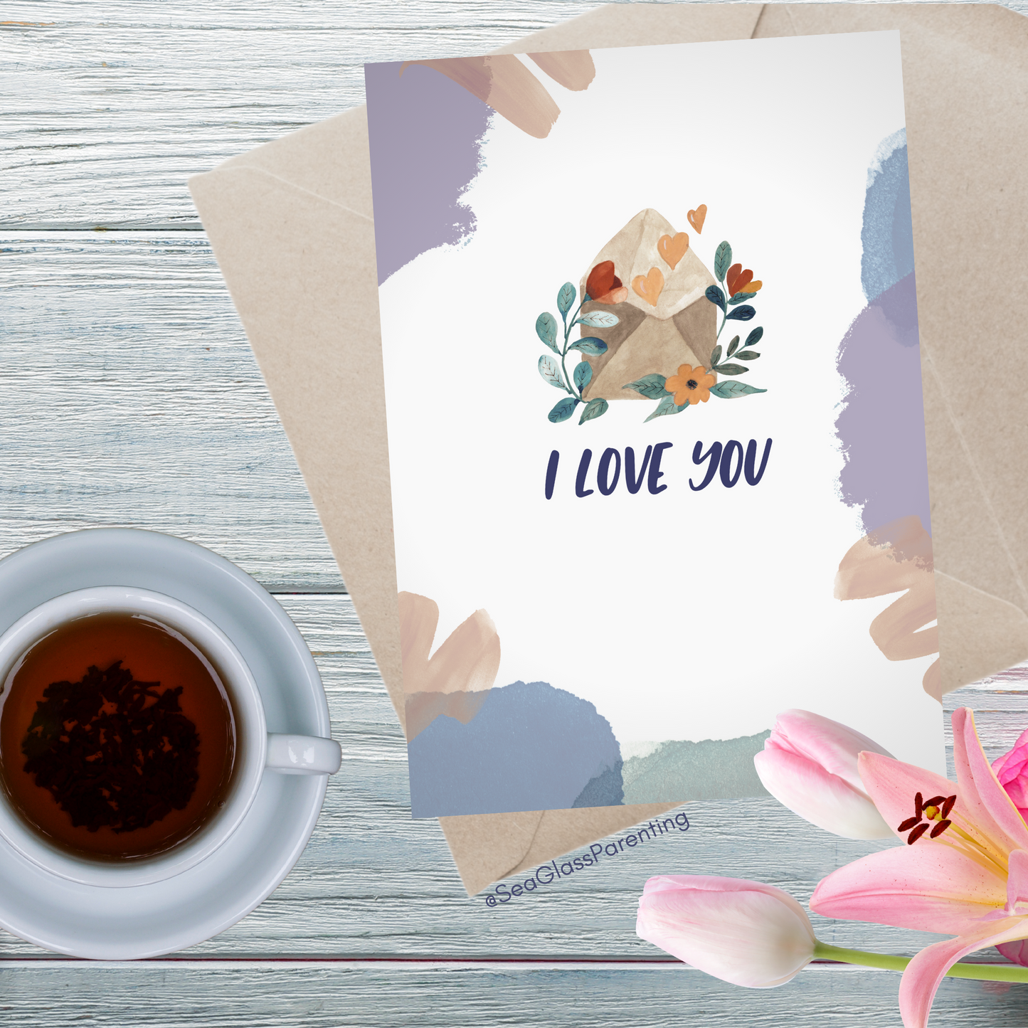 I love you so much. I'm sorry for your loss—Grief and loss support (greeting card)