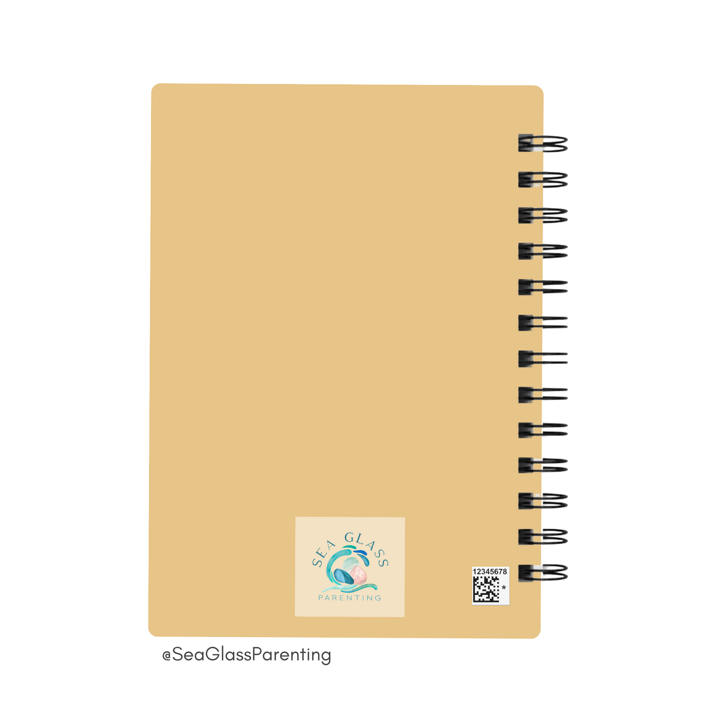 Gold Florals Motherhood/Fatherhood is Forever—I'm a Bereaved Parent (spiral journal notebook)