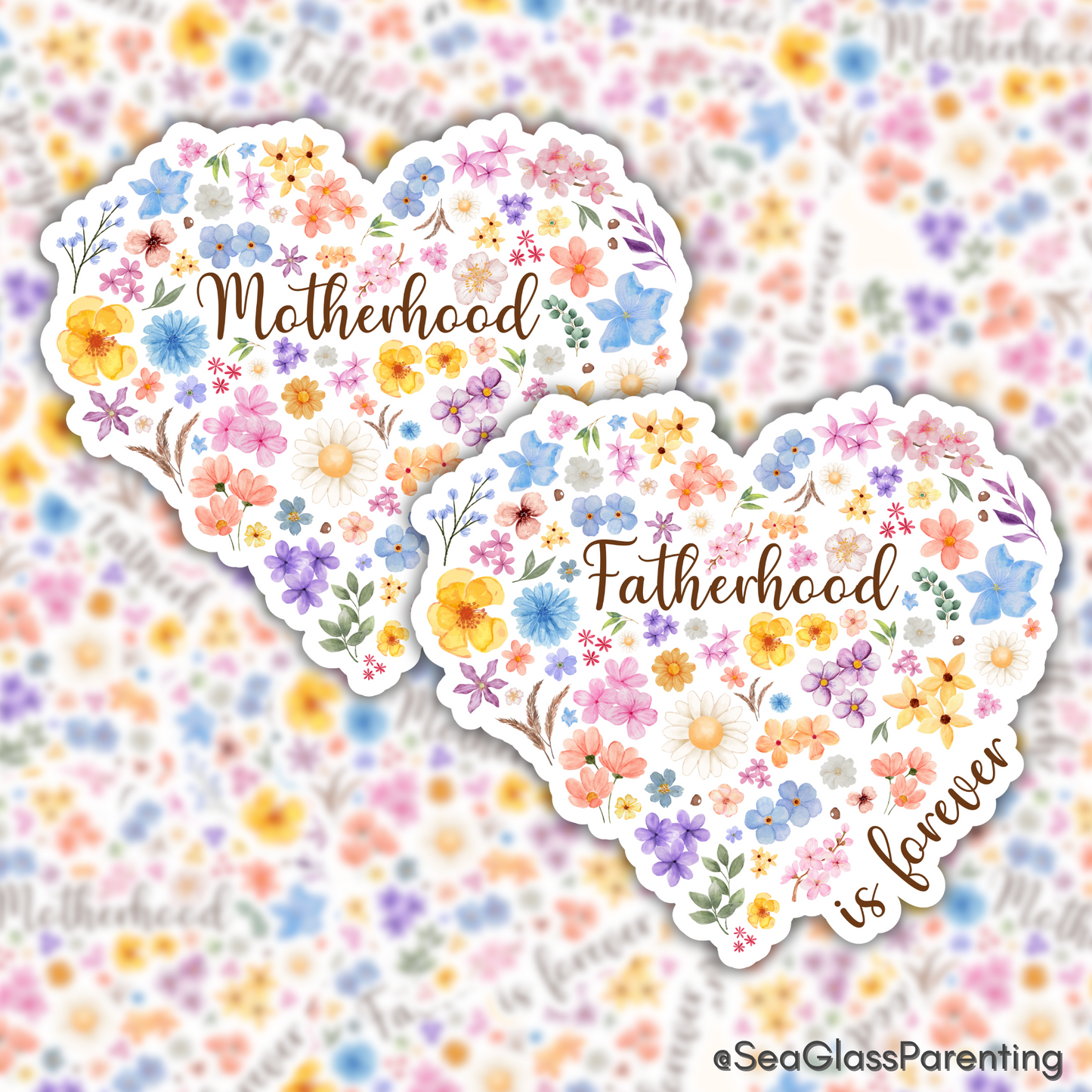 Motherhood/Fatherhood Sticker Set—I'm a Bereaved Parent (vinyl sticker set)